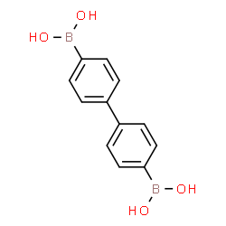 ChemSpider 2D Image | 4,4′-biphenyldiboronic acid | C12H12B2O4