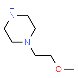 ChemSpider 2D Image | 1-(2-Methoxyethyl)piperazine | C7H16N2O