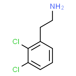 ChemSpider 2D Image | 2-(2,3-dichlorophenyl)ethanamine | C8H9Cl2N