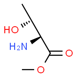 ChemSpider 2D Image | Methyl threoninate | C5H11NO3