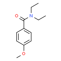 ChemSpider 2D Image | N,N-DIETHYL-PARA-ANISAMIDE | C12H17NO2
