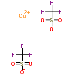 InChI=1/2CHF3O3S.Cu/c2*2-1(3,4)8(5,6)7;/h2*(H,5,6,7);/q;;+2/p-2