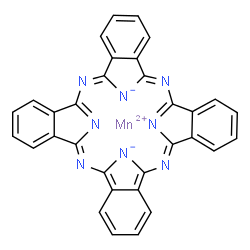 ChemSpider 2D Image | Manganese(II) phthalocyanine | C32H16MnN8