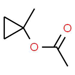 ChemSpider 2D Image | 1-Methylcyclopropyl acetate | C6H10O2