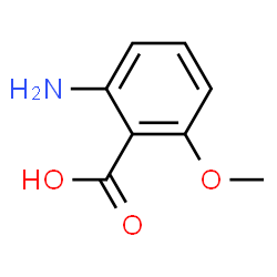 ChemSpider 2D Image | 2-Amino-6-methoxybenzoic acid | C8H9NO3