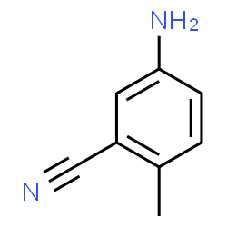 ChemSpider 2D Image | 5-Amino-2-methylbenzonitrile | C8H8N2