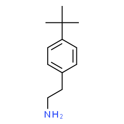 ChemSpider 2D Image | 2-(4-tert-butylphenyl)ethanamine | C12H19N