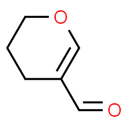 ChemSpider 2D Image | 3,4-DIHYDRO-2H-PYRAN-5-CARBALDEHYDE | C6H8O2