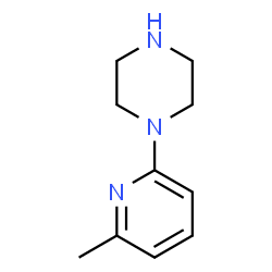 ChemSpider 2D Image | 1-(6-methylpyrid-2-yl)piperazine | C10H15N3
