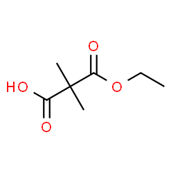 ChemSpider 2D Image | 3-Ethoxy-2,2-dimethyl-3-oxopropanoic acid | C7H12O4