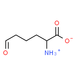 ChemSpider 2D Image | Allysine | C6H11NO3