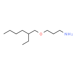ChemSpider 2D Image | 3-(2-Ethylhexyloxy)propylamine | C11H25NO