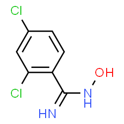ChemSpider 2D Image | 2,4-Dichlorobenzamidoxime | C7H6Cl2N2O