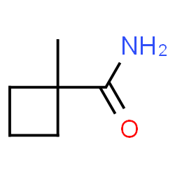 ChemSpider 2D Image | 1-Methylcyclobutanecarboxamide | C6H11NO