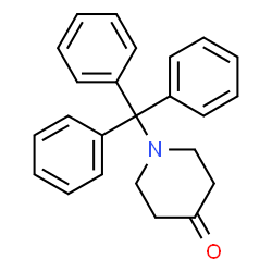 ChemSpider 2D Image | 1-Trityl-4-piperidinone | C24H23NO