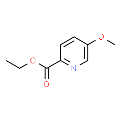 ChemSpider 2D Image | Ethyl 5-methoxy-2-pyridinecarboxylate | C9H11NO3