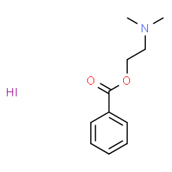 ChemSpider 2D Image | 2-(Dimethylamino)ethyl benzoate hydroiodide (1:1) | C11H16INO2