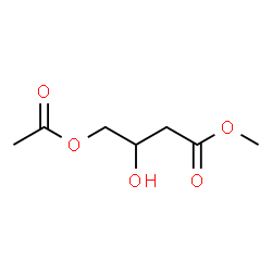 ChemSpider 2D Image | Methyl 4-acetoxy-3-hydroxybutanoate | C7H12O5