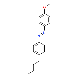 ChemSpider 2D Image | (E)-1-(4-Butylphenyl)-2-(4-methoxyphenyl)diazene | C17H20N2O
