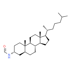 ChemSpider 2D Image | N-[(3alpha,5alpha)-Cholestan-3-yl]formamide | C28H49NO