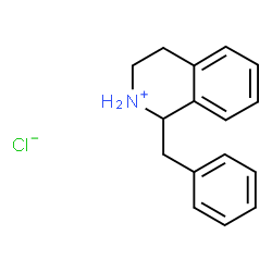 ChemSpider 2D Image | 1-Benzyl-1,2,3,4-tetrahydroisoquinolinium chloride | C16H18ClN