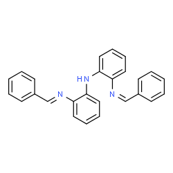 ChemSpider 2D Image | 2-[(E)-Benzylideneamino]-N-{2-[(Z)-benzylideneamino]phenyl}aniline | C26H21N3