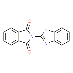 ChemSpider 2D Image | 2-(1H-Benzimidazol-2-yl)-1H-isoindole-1,3(2H)-dione | C15H9N3O2