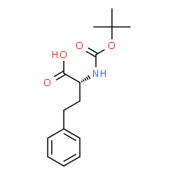 ChemSpider 2D Image | Boc-D-Homophe-OH | C15H21NO4
