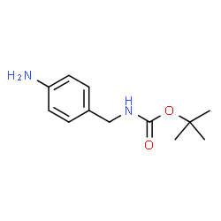ChemSpider 2D Image | 4-(Boc-aminomethyl)aniline | C12H18N2O2