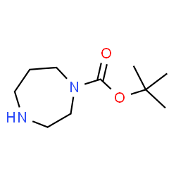 ChemSpider 2D Image | 1-Boc-homopiperazine | C10H20N2O2