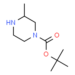 ChemSpider 2D Image | 4-N-Boc-2-Methyl-piperazine | C10H20N2O2