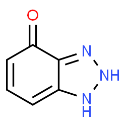ChemSpider 2D Image | 1,2-Dihydro-4H-benzotriazol-4-one | C6H5N3O