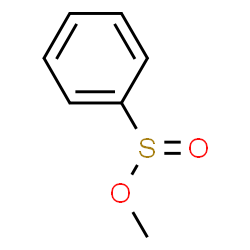 ChemSpider 2D Image | Methyl benzenesulfinate | C7H8O2S