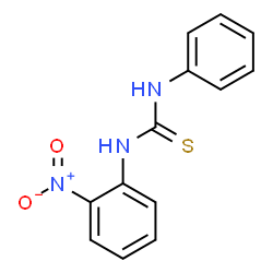 ChemSpider 2D Image | 1-(2-Nitrophenyl)-3-phenylthiourea | C13H11N3O2S