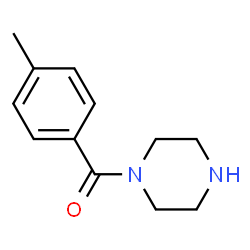 ChemSpider 2D Image | 1-(4-methylbenzoyl)piperazine | C12H16N2O