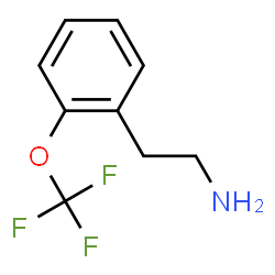 ChemSpider 2D Image | 2-[2-(Trifluoromethoxy)phenyl]ethanamine | C9H10F3NO