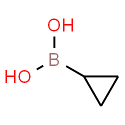 ChemSpider 2D Image | Cyclopropylboronic acid | C3H7BO2