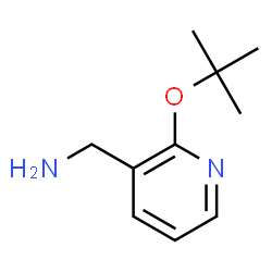 ChemSpider 2D Image | 1-(2-tert-Butoxypyridin-3-yl)methanamine | C10H16N2O