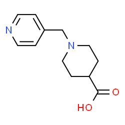 ChemSpider 2D Image | 1-(4-Pyridinylmethyl)-4-piperidinecarboxylic acid | C12H16N2O2