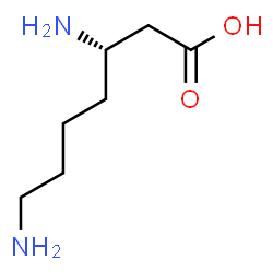 ChemSpider 2D Image | L-beta-homolysine | C7H16N2O2