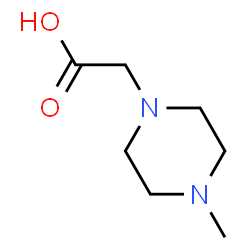 ChemSpider 2D Image | 4-Methyl-1-piperazine acetic acid | C7H14N2O2