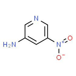 ChemSpider 2D Image | 5-Nitro-3-pyridinamine | C5H5N3O2