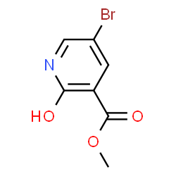 ChemSpider 2D Image | Methyl 5-bromo-2-hydroxynicotinate | C7H6BrNO3