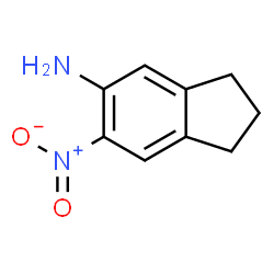 ChemSpider 2D Image | 6-Nitro-5-indanamine | C9H10N2O2