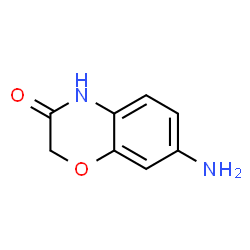 ChemSpider 2D Image | 2H-1,4-benzoxazin-3-ol, 7-amino- | C8H8N2O2