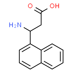 ChemSpider 2D Image | 3-Amino-3-(1-naphthyl)propanoic acid | C13H13NO2