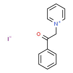 ChemSpider 2D Image | 1-(2-Oxo-2-phenylethyl)pyridinium iodide | C13H12INO