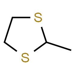 ChemSpider 2D Image | 2-Methyl-1,3-dithiolane | C4H8S2