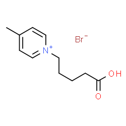ChemSpider 2D Image | 1-(4-Carboxybutyl)-4-methylpyridinium bromide | C11H16BrNO2