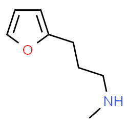 ChemSpider 2D Image | 3-(2-Furyl)-N-methyl-1-propanamine | C8H13NO